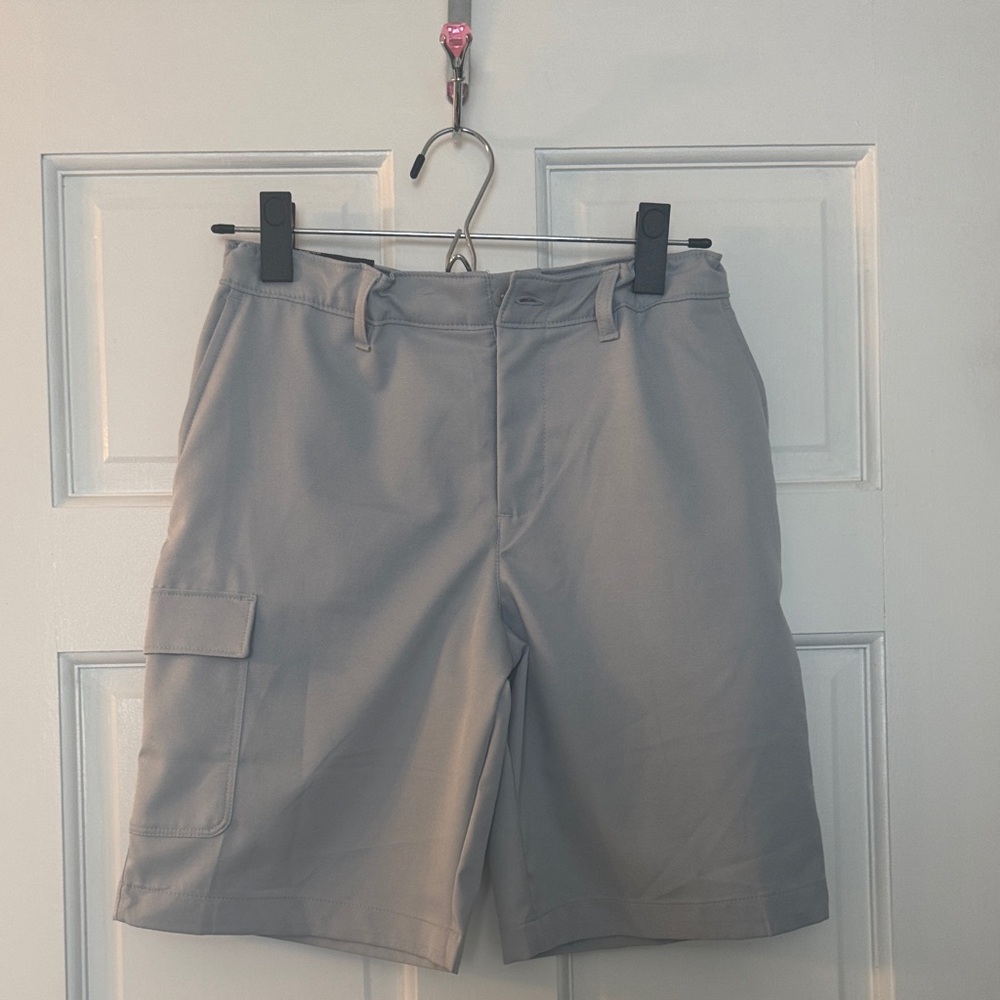 Under Armour Kids Gray Golf Cargo Shorts
